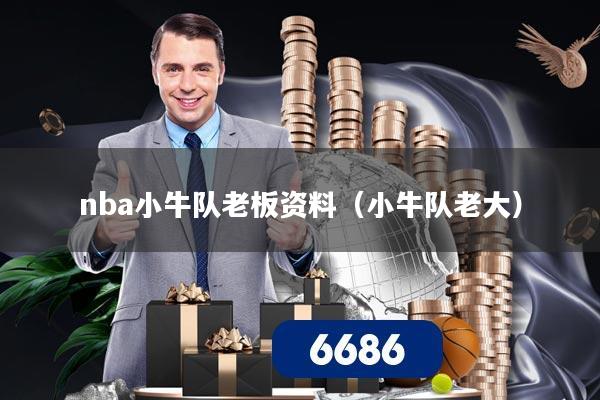 nba小牛队老板资料（小牛队老大）